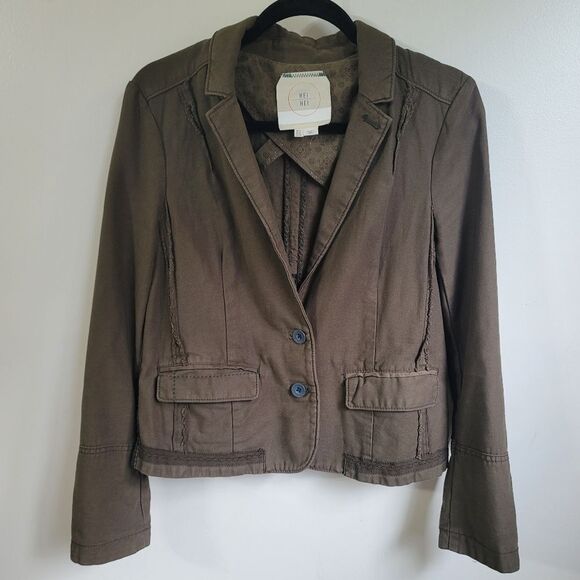 Anthropologie Hei Hei Delaine Blazer Size 8 - Picture 3 of 7